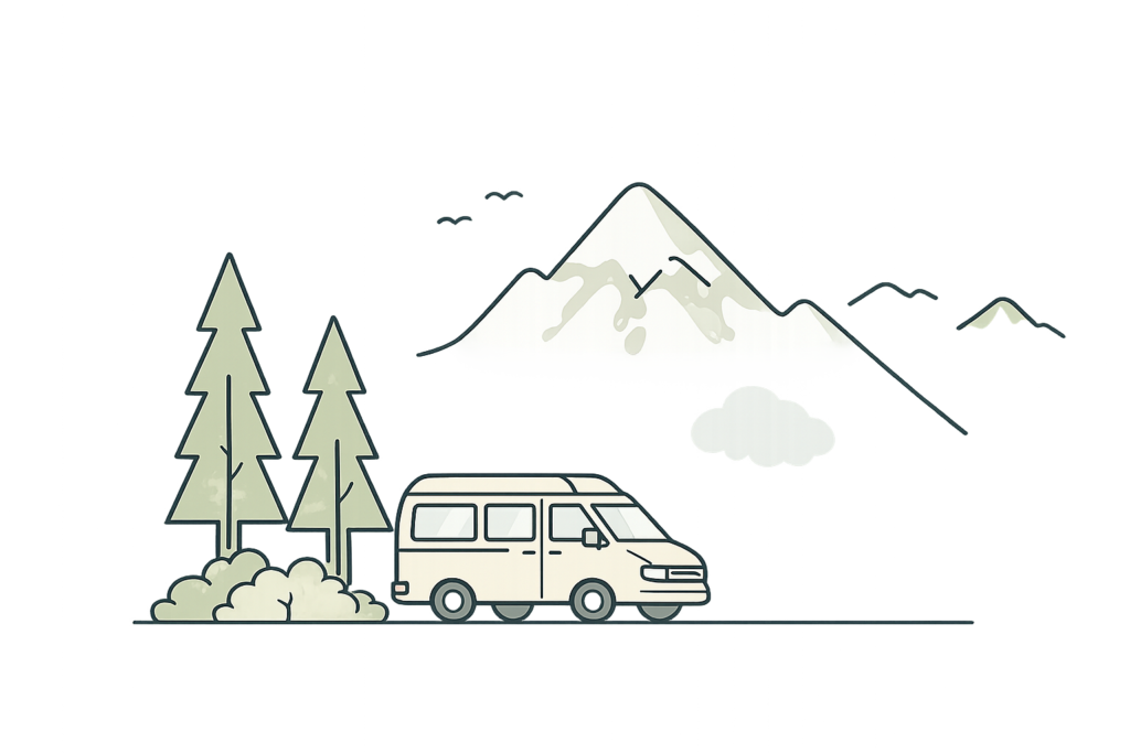 nomadVan camper ladnscape2