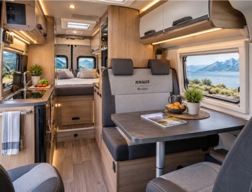 Knaus BoxStar 600 – modern campervan for 4 people