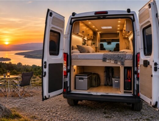 Fiat Ducato Camper – a comfortable campervan for 4 people