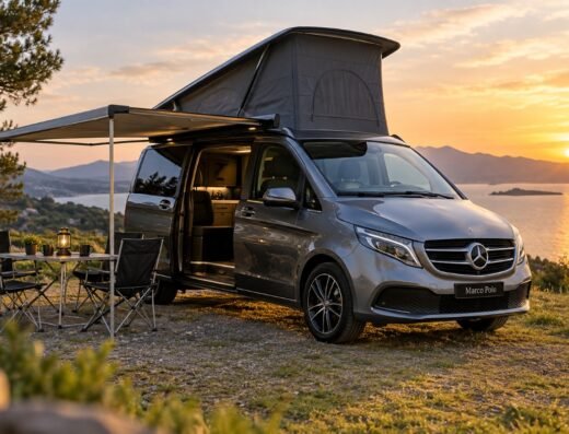 Mercedes-Benz Marco Polo – a premium campervan for 4 people
